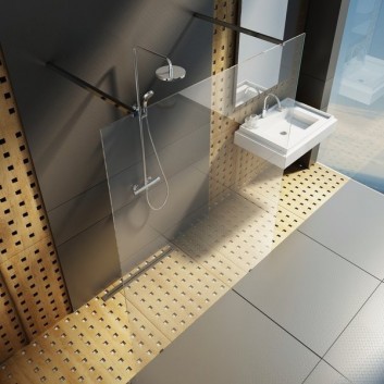 Montání sada Ravak Waln In W SET 90 Free, hliník - sanitbuy.pl