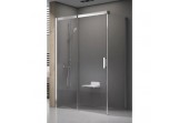 Dveře sprchové Ravak Matrix MSDPS-100/100 L s pevnou boční stěnou bílá + transparent 