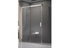 Dveře sprchové Ravak Matrix MSDPS-120/90 L s pevnou boční stěnou satén + transparent 