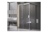 Dveře sprchové Ravak Matrix MSDPS-120/90 R s pevnou stěnou satén + transparent - sanitbuy.pl