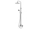 Sprchový set Bruma Nautic, horní sprcha 23 cm chrom