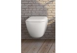 Mísa WC podvěsná Cielo Shui 37,5x55x37 cm, černá- sanitbuy.pl