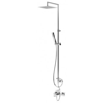 Sprchový set s baterií i sluchátkem Bruma Linea horní sprcha 30 cm, sunset- sanitbuy.pl