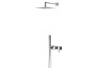 Sprchový set s baterií podomítková i sluchátkem Bruma Linea horní sprcha 20 cm, night sky
