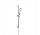 Sprchový set Hansgrohe Crometta 1jet Unica 0,65m, bílý/chrom