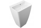Umyvadlo volně stojící Omnires Parma Marble+ 55 cm x 85 cm x 43 cm bílá