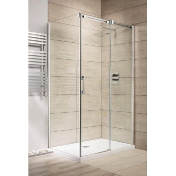 Dveře sprchové 140 levé Radaway Espera KDJ sklo čiré, profil chrom- sanitbuy.pl