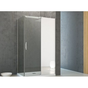 Dveře sprchové 100 levé Radaway Espera KDJ Mirror sklo čiré, profil chrom- sanitbuy.pl