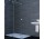 Dveře posuvné Huppe Xtensa Pure Walk-In 1401 - 1600 mm, levé, jednodílné, el. stálý, čiré Anti-Plaque, černá