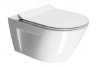 Mísa WC závěsná GSI Norm bez kołnierza wewnętrznego 55x36 cm