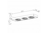 Nástěnné svítidlo AQForm Slimmer 17 LED, bílý matnáný- sanitbuy.pl