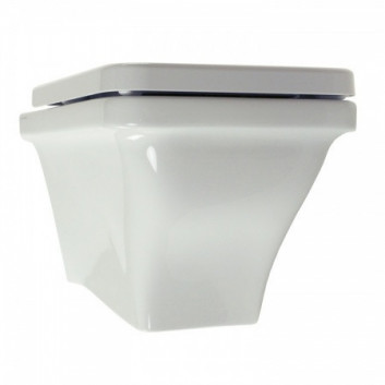 Muszla klozetowa mísa WC Scarabeo Butterfly podvěsná 52,5x36,5x34 cm, bílá - sanitbuy.pl