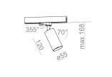 Reflektor AQForm PET 230V Spot Phase-Control, bílý- sanitbuy.pl