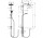 Sprchový sada Hansgrohe Crometta S Showerpipe S 240 1jest Reno EcoSmart DN15, chrom
