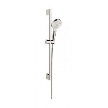 Sprchový set Hansgrohe Crometta Vario Unica EcoSmart 0,90m bílý/chrom- sanitbuy.pl