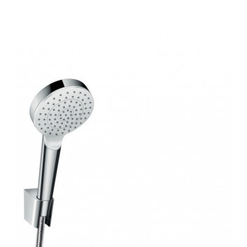 Sprchový set Hnasgrohe Crometta 1jet/Porter 1,25 bílý/chrom- sanitbuy.pl