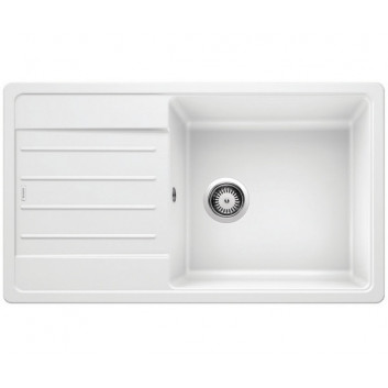 Dřez Blanco Legra XL 6S, wpuszczany w blat bez automatické zátky, alumetalik- sanitbuy.pl
