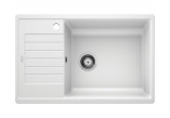Dřez granitowy BLANCO ZIA XL 6 S Compact SILGRANIT PURADUR2 bez automatické zátky, perłowoszary- sanitbuy.pl