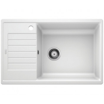 Dřez granitowy BLANCO ZIA XL 6 S Compact SILGRANIT PURADUR2 bez automatické zátky, perłowoszary- sanitbuy.pl