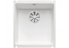 Dřez Blanco Subline 375-U keramický 41.4x45.6cm bez automatické zátky, bílý lesklá