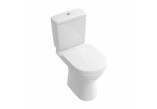 Toaleta WC stojící kompaktowa Villeroy & Boch O.Novo 36x67 cm s hlubokým splachováním DirectFlush bez kołnierza wewnętrznego, CeramicPlus- sanitbuy.pl