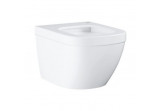 Mísa WC závěsná Grohe Euro Ceramic bez kołnierza PureGuard bílá 