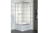 Sprchový kout Radaway Premium Plus C1700 800x800 mm čtvercová s dveřmi dvoudílnými, sklo hnědé