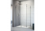 Dveře sprchové 90 cm s pevnou stěnou Radaway Arta KDS II levé- sanitbuy.pl