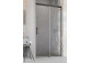 Dveře sprchové posuvné Radaway Idea Black DWJ 160 Levé, 158.7-161.2x200.5cm, profil černá, sklo čiré- sanitbuy.pl