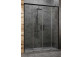 Dveře do niky Radaway Idea Black DWD 140x200.5cm, profil černá, sklo čiré- sanitbuy.pl