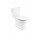 Mísa WC Roca Carmen Rimless do kompaktu 67x37cm odtok dvojitý, bílý