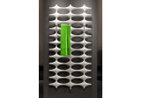 Radiátor Kermi Ideos-V s dodatečným zasilaniem elektrickým (WFS) 152,6x75,8 cm - bílý