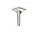 Rameno Zucchetti Bellagio stropní pro hlavovou sprchu 13cm, chrom