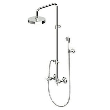 Sprchový set Zucchetti Agora termostatická 2 nebo 3 zdrożna s přepínačem, chrom- sanitbuy.pl