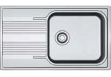 Dřez Franke Smart SRX 611-86 XL pro zástavbu, jednokomorowy, 86x50 cm - ušlechtilá ocel jedwab