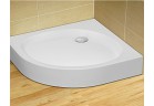 Akrylátátová sprchová vanička Radaway Patmos A Compact 90x90 cm čtvrtkruhový