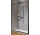 Dveře do niky Novellini Zephyros 2P dvojdílné 116x195 cm sklo transparent, profil černá