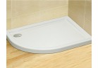 Akrylátátová sprchová vanička Radaway Tasos Plus E 100x80 cm čtvrtkruhový levý