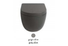 Sedátko WC ArtCeram File 2.0 pomalu sklápěcí, grey olive