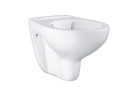 Mísa WC Grohe Bau Ceramic závěsná bez kołnierza, bílý