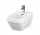 Závěsný bidet Cersanit Crea, 52x35,5 cm, z ukrytym mocowaniem, bílý