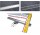 Lineární odtok Kessel Linearis Compact koupelnový kompletní, délka 1150 mm