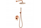 Sprchový set podomítkový Rea Lungo Rose Gold - różowe zlato