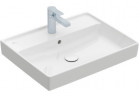 Umyvadlo Villeroy&Boch Collaro, 60x47cm, z přepadem, CeramicPlus, Weiss Alpin