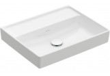 Umyvadlo Villeroy&Boch Collaro, 55x44cm, bez přepadu, bez otworów pod armaturę, CeramicPlus, Weiss Alpin