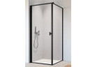 Dveře sprchové Radaway Nes Black KDJ I Frame 90, levé, černá rámeček, 900x2000mm