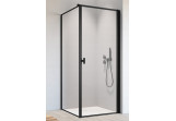 Dveře sprchové Radaway Nes Black KDJ I Frame 100, pravé, černá rámeček, 1000x2000mm
