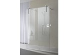 Ścianka prysznicowa Kermi Walk-in XS FREE 120cm wolnostojąca z podporami ściennymi- sanitbuy.pl