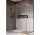 Stěna pro sprchový kout Radaway Modo X Black III Frame, černá rámeček, 550x2000mm