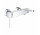 Vaňová baterie Grohe Plus, stěnová, páková, přepínač automatický, chrom